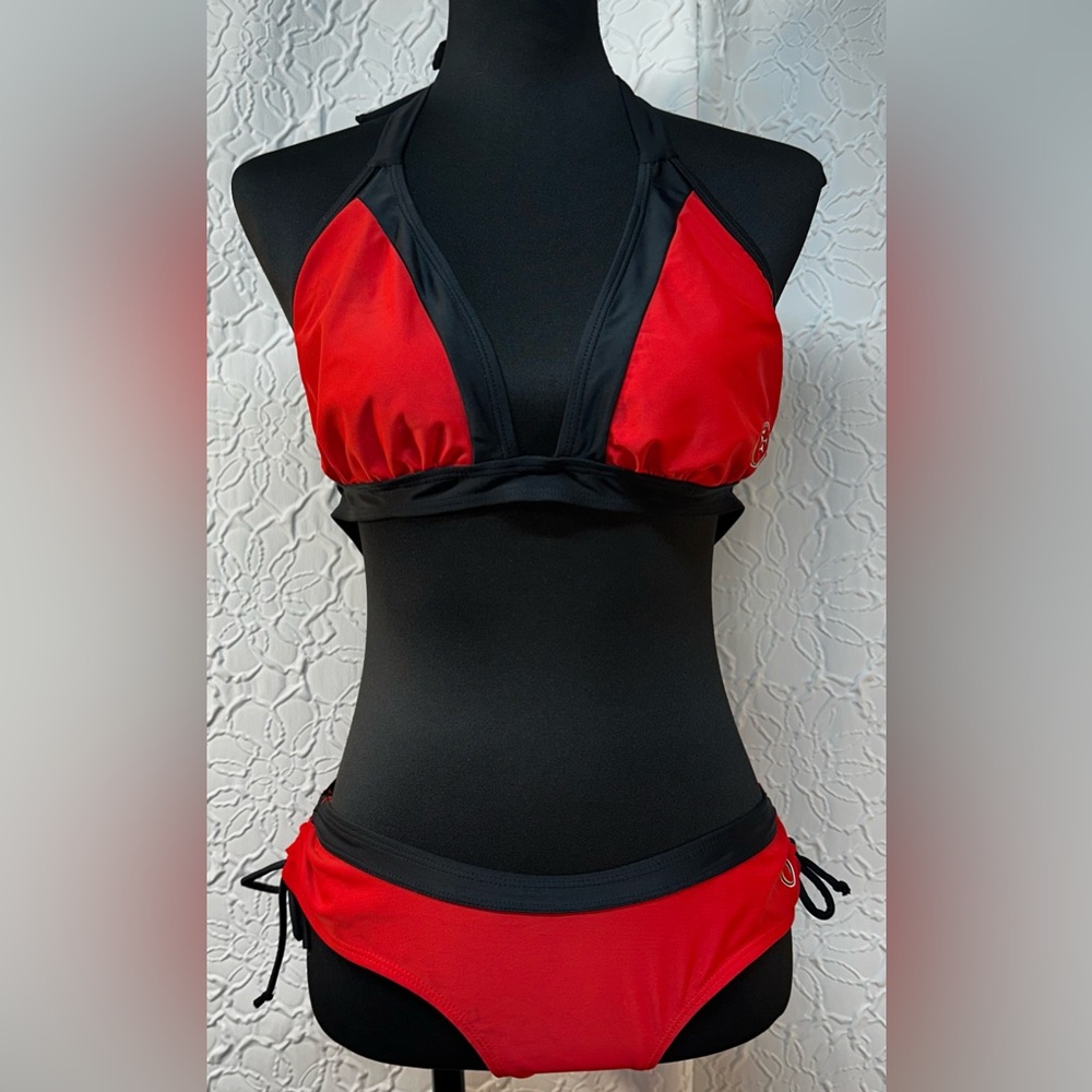 NFL Team Apparel- Vintage Womens SF 49ers Bikini (L)